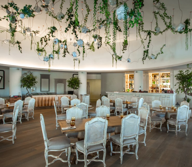 Event furniture and banquet setup