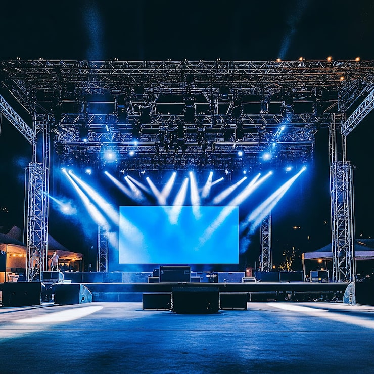 Professional Outdoor Stage and Truss