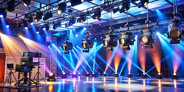 Professional event lighting