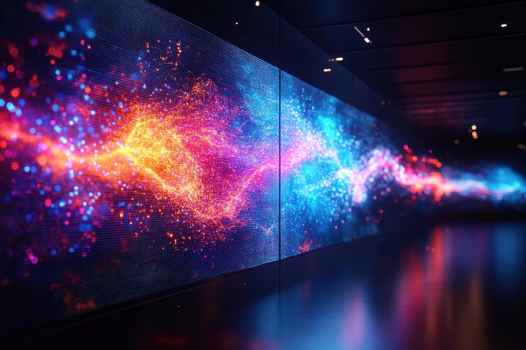 LED screen and visual display